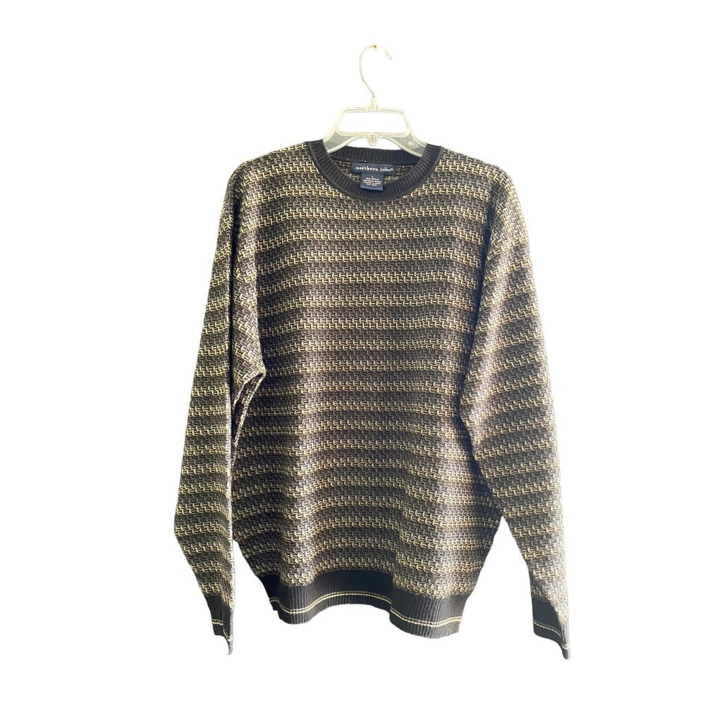 Northern Isles Men's Multicolor Long Sleeve Knit Sweaters Size Large